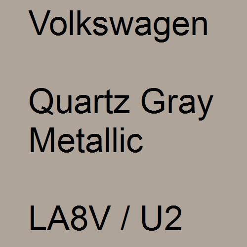 Volkswagen, Quartz Gray Metallic, LA8V / U2.